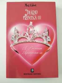 Livro "O Diário da Princesa III-A Princesa Apaixona-se" - Meg Cabot