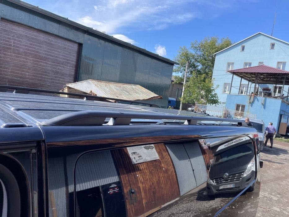 Peugeot Expert 2017+ Рейлинги Skyport (черные)