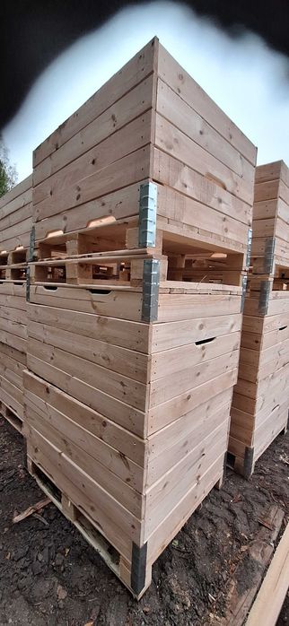 Skrzynio palety drewniane