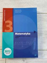Matematyka 3 Podręcznik PAZDRO Kurczab Świda Poziom rozszerzony NOWY