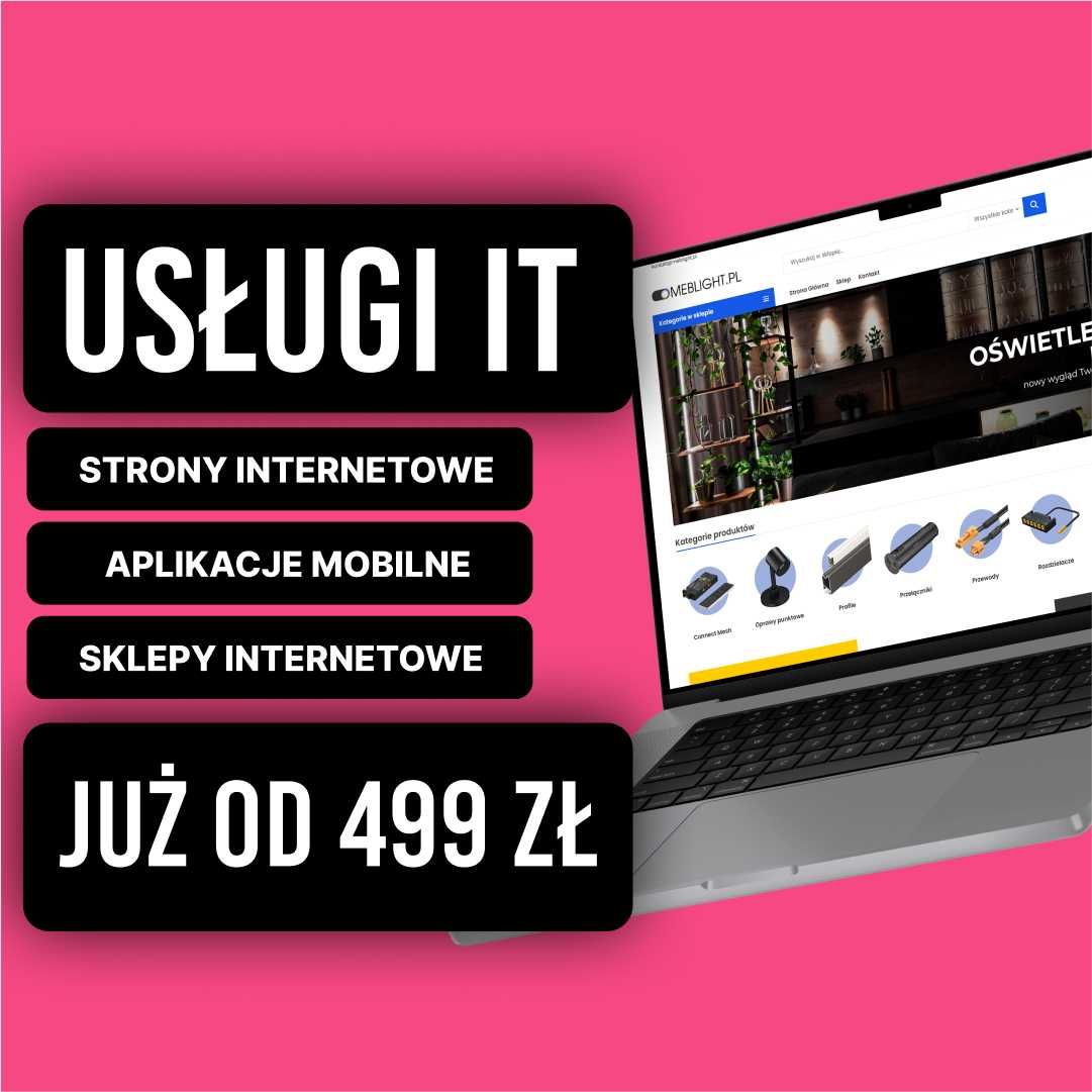 Web App | Strony WWW | Aplikacje Mobilne | Sklepy Internetowe