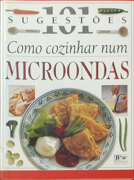 Livro "Como cozinhar num microondas"