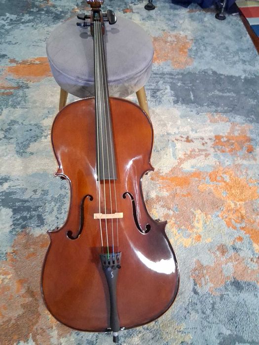 Violoncelo Stentor Student II 1/2 - Madeira Maciça, Como Novo