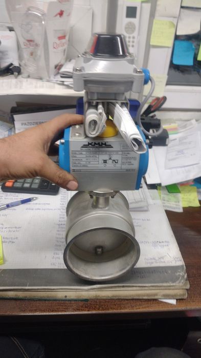 Zawór Motylkowy KMH Model GTMB63x90