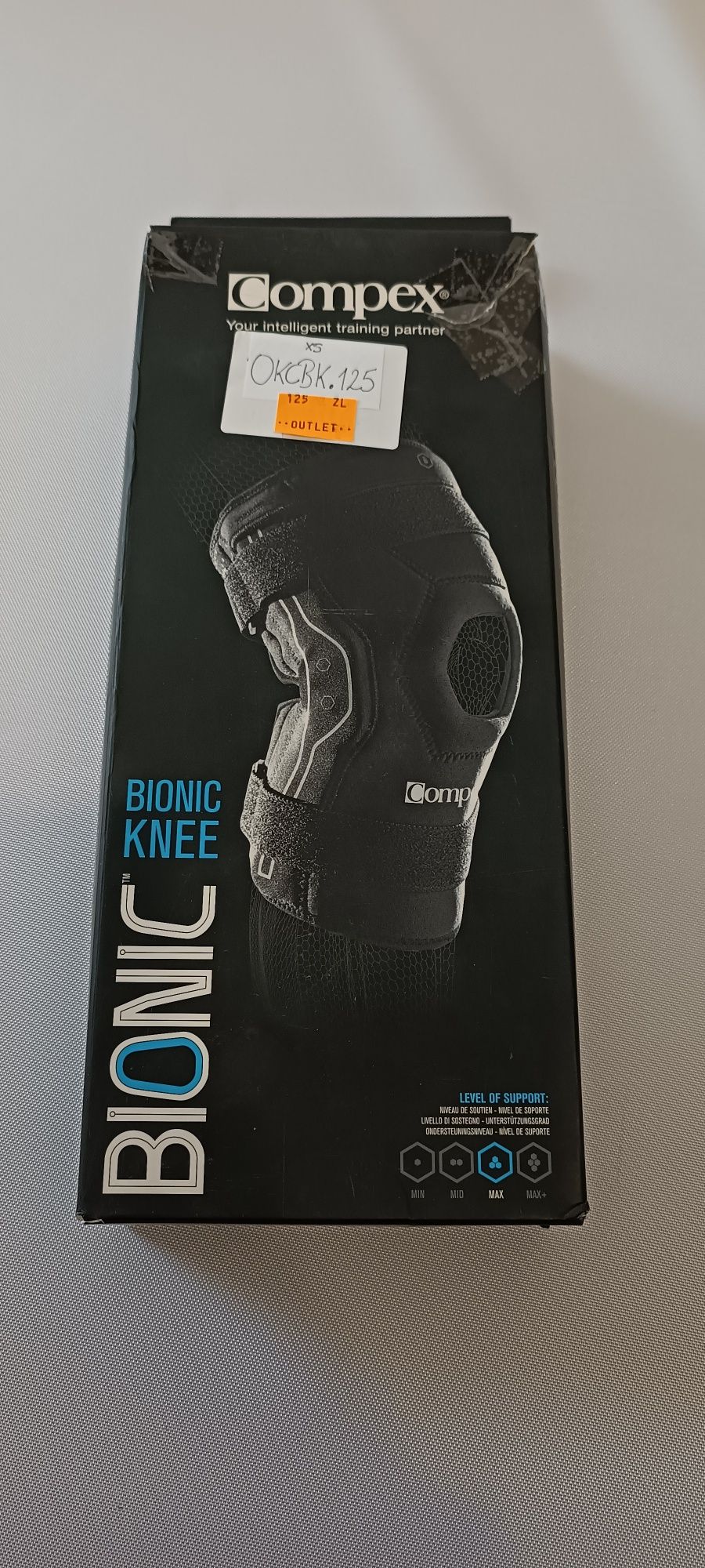 Compex Bionik Knee Stabilizator Orteza  Kolana r.XS Nowy