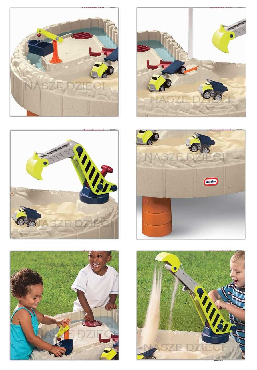 Песочница Строительная площадка с зонтом Little Tikes 401N10060
