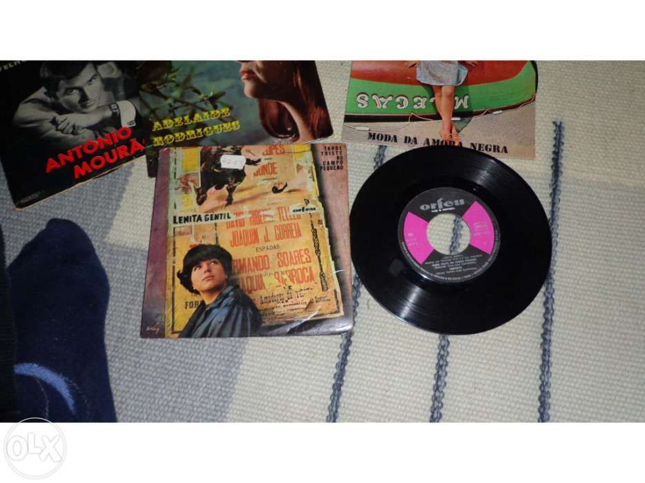 Disco de Vinil, 45rpm Fados de Lenita Gentil