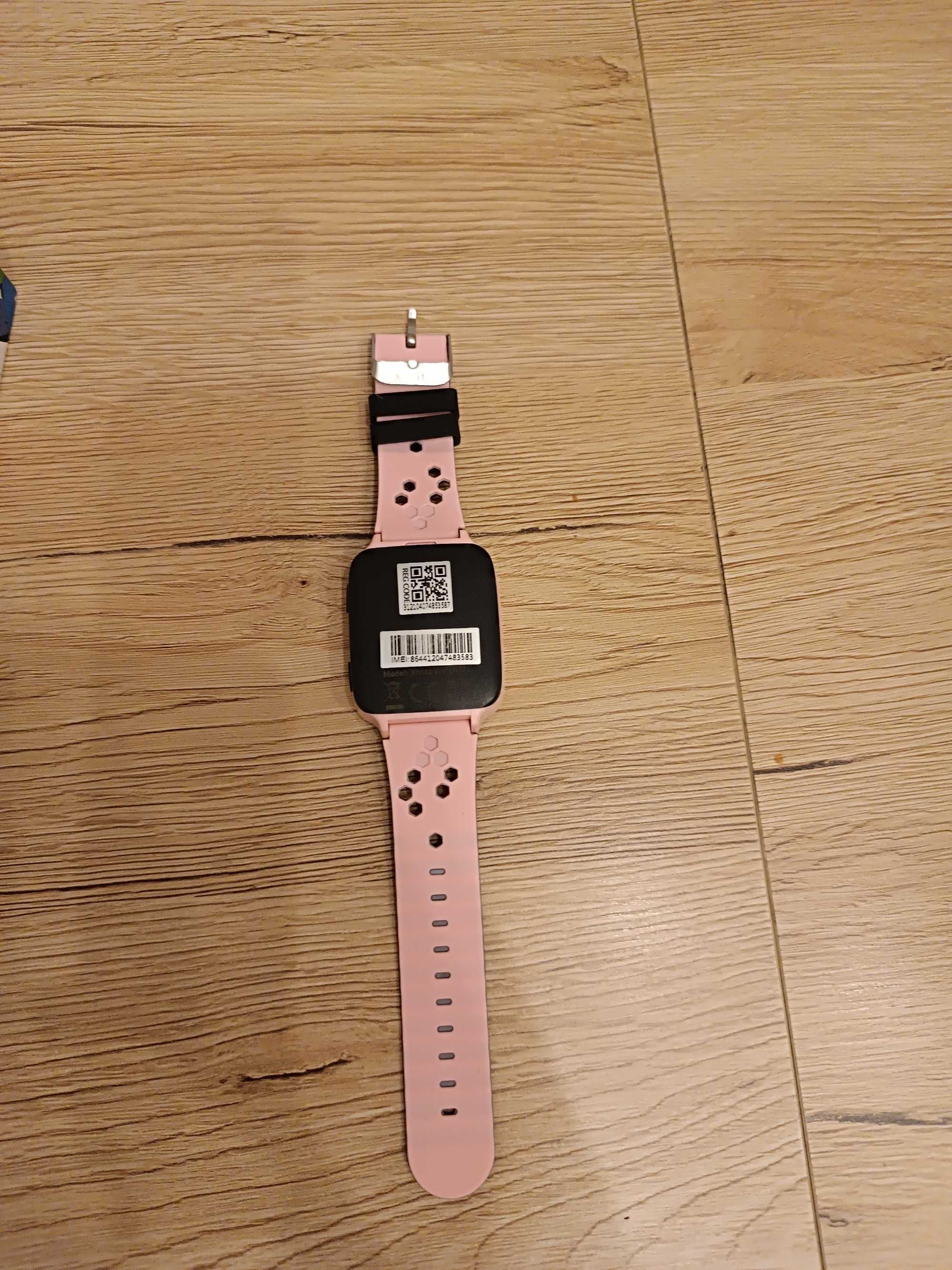 Smartwatch xblitz kids różowy zegarek dziecięcy na kartę, GPS