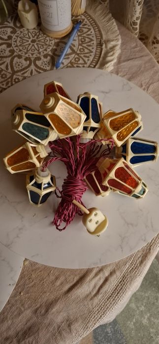 Ссср гирлянда фонарики (радуга).