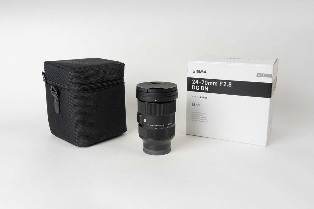 Sigma 24-70 mm f/2.8 DG DN Art Sony E – świetny stan, komplet