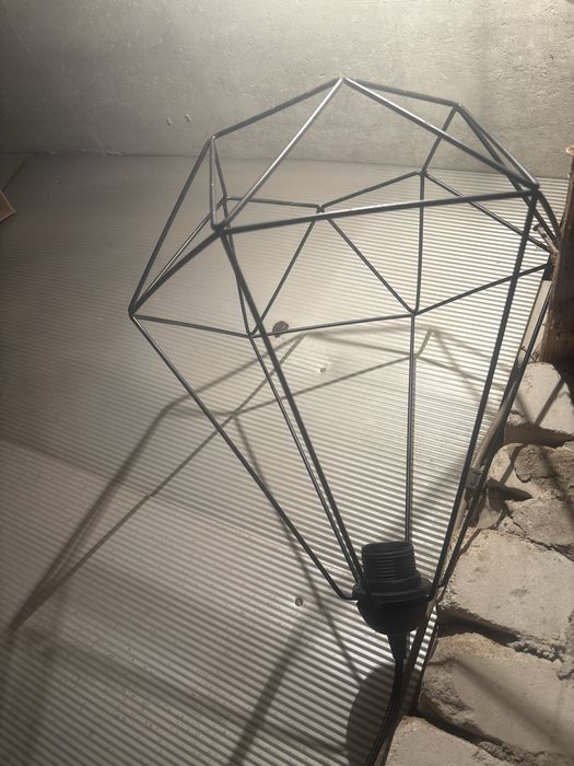 Zyrandol loft lublin czarny