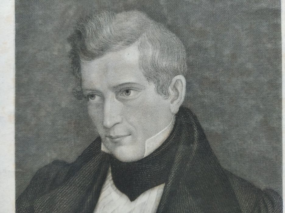 David F. Strauß staloryt sygnowany z poł. XIX w.