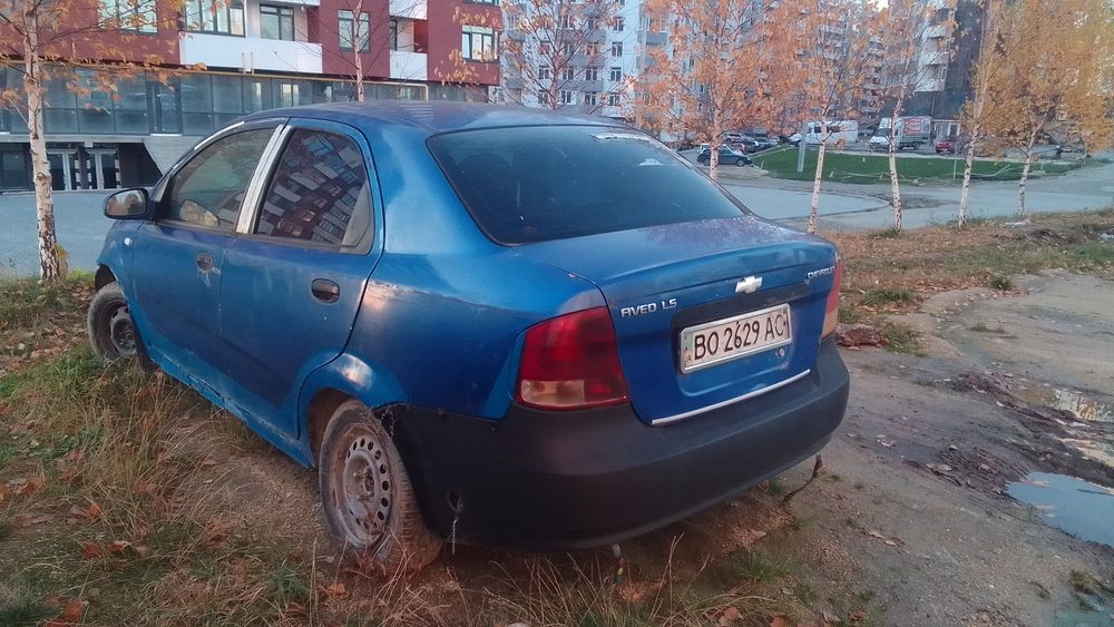 Автомобіль Chevrolet Aveo T250