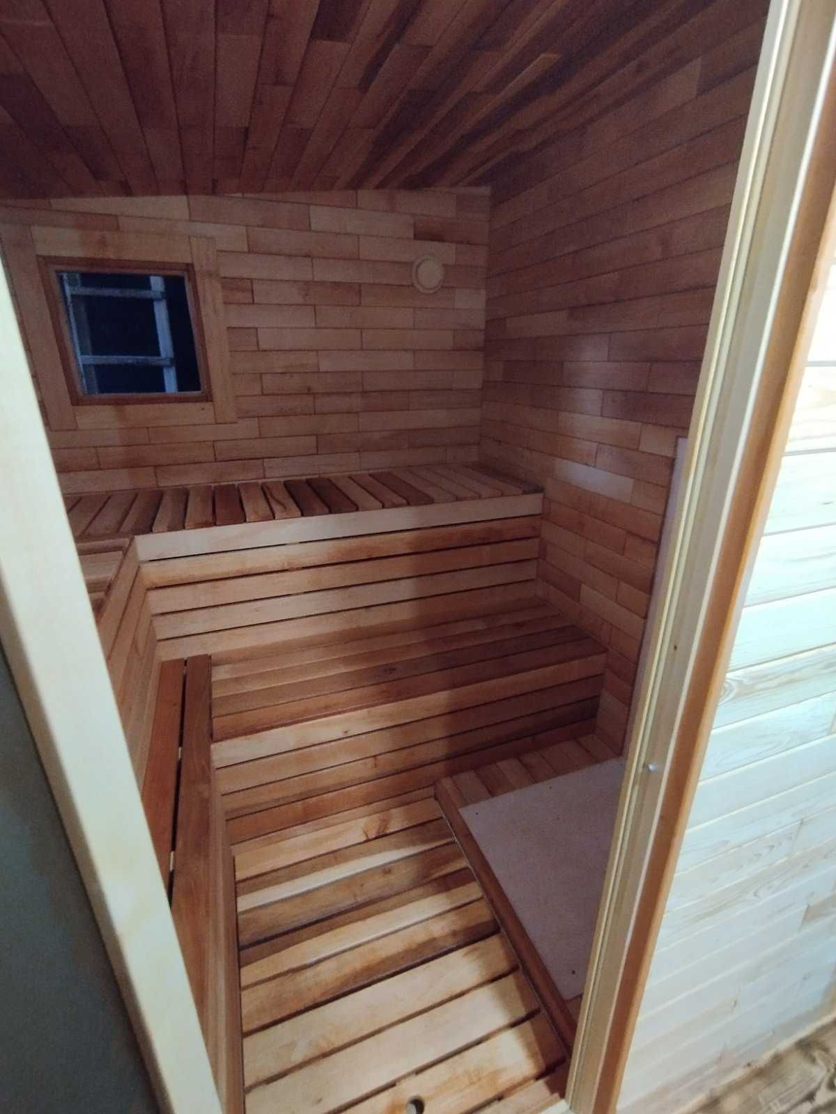 Готова баня 5*2,4 м. з котлом на дровах__під замовлення