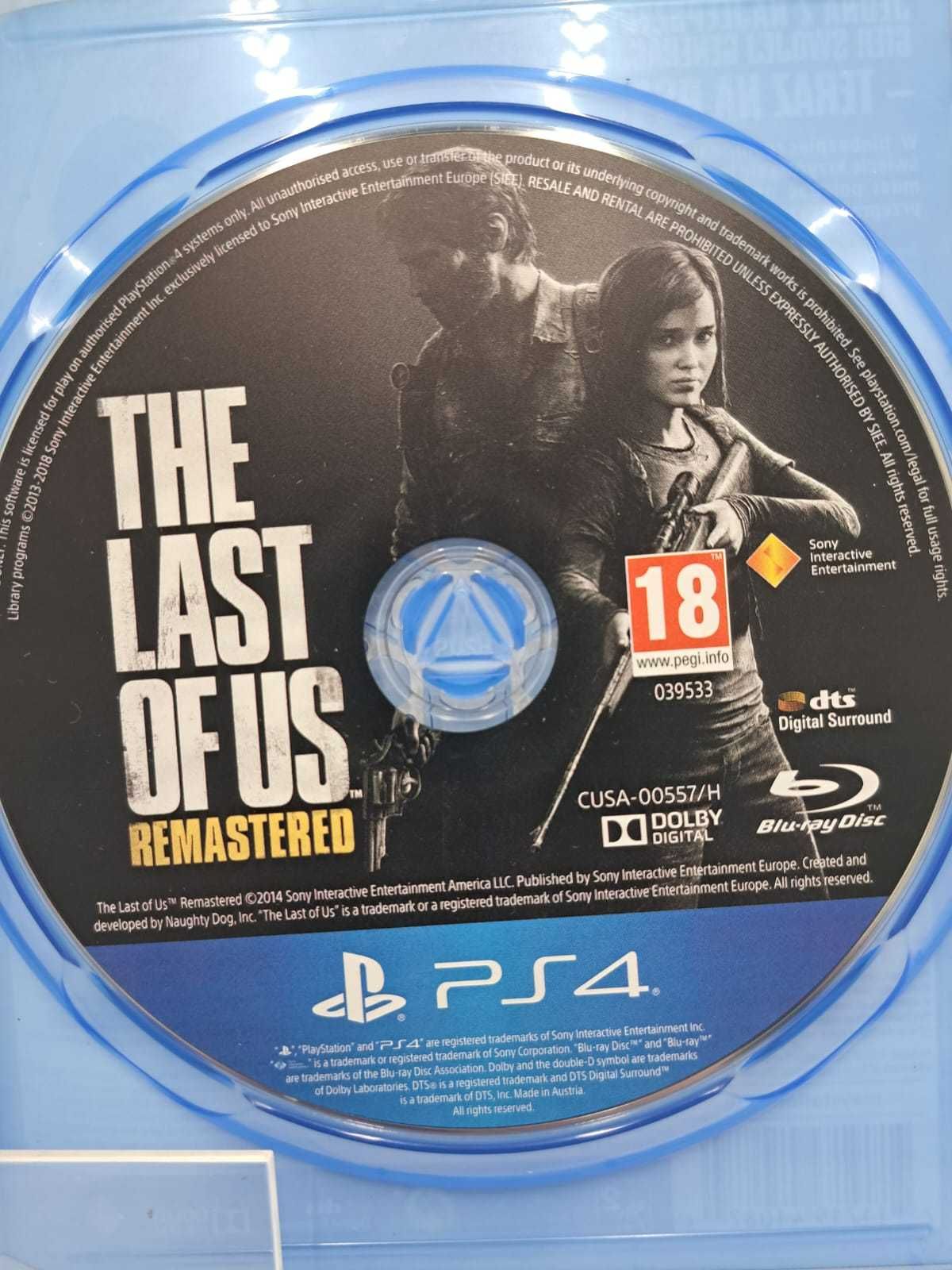 The Last Of Us Remastered Playstation Hits Ps4