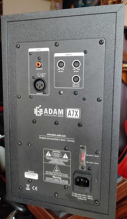 Monitory studyjne ADAM A7X – para – stan bardzo dobry