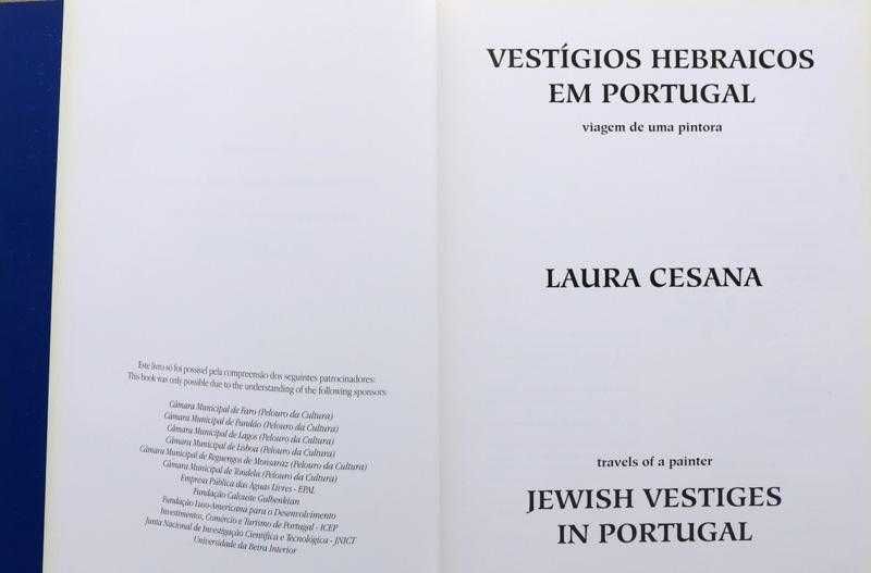 Vestígios hebraicos em Portugal, de Laura Cesana