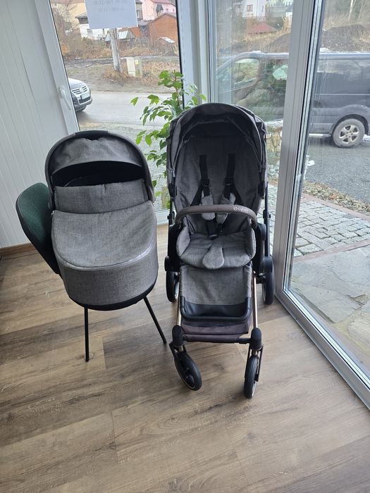 Cybex Priam 2.0 2w1 Manhattan Grey/Rose gold Gondola+ Spacerówka