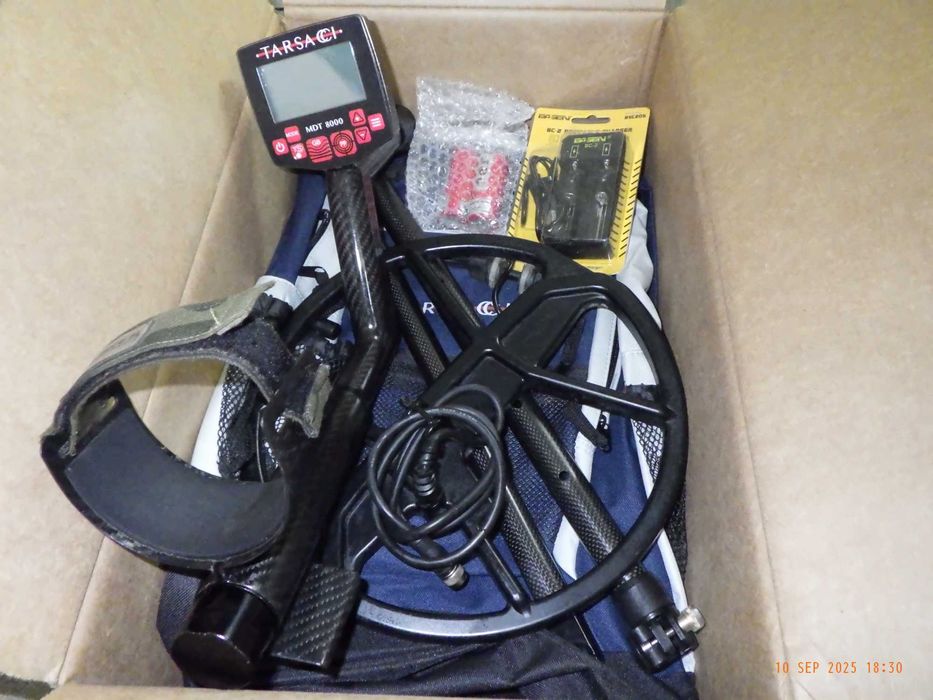 Wykrywacz metalu Tarsacci MDT8000 zestaw