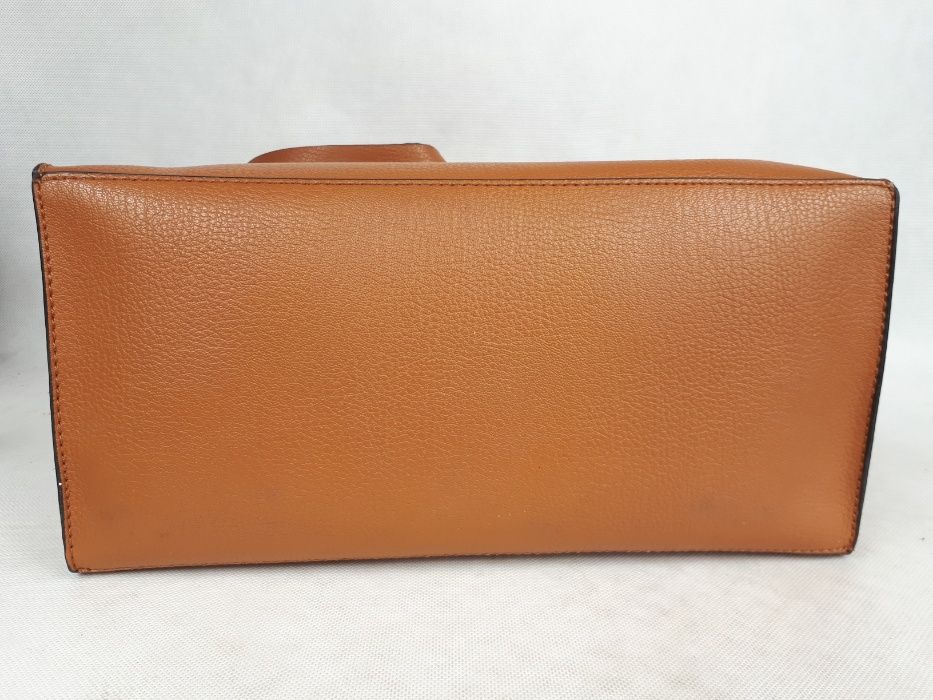 Torebka shoperka GUESS Brązowa 2w1 kosmetyczka torba
