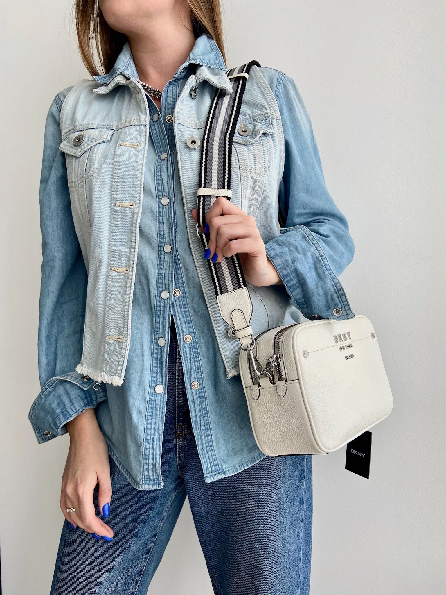 DKNY Thompson camera bag Жіноча шкіряна сумочка дкну женская сумка