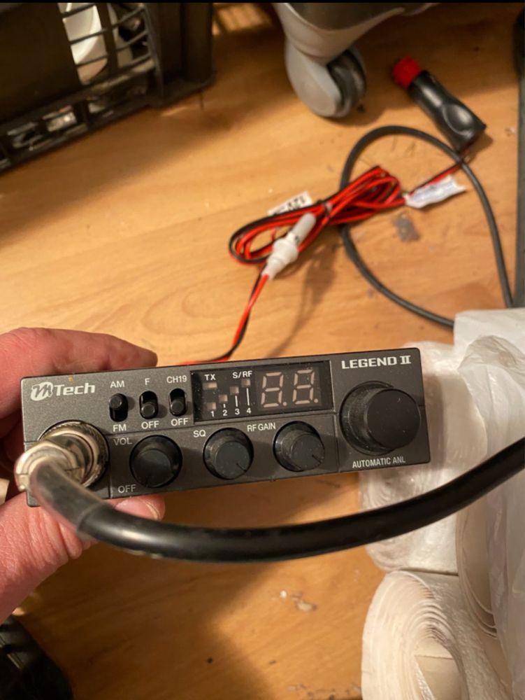 Radio Cb mtech legend 2 + gruszka + antena