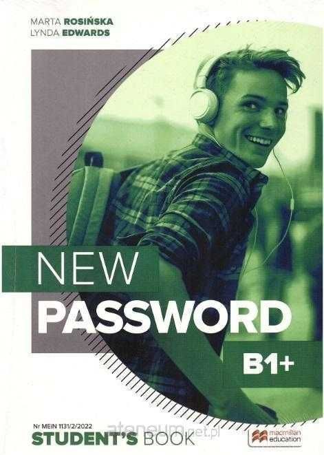 NOWE^ New Password B1+ Macmillan Ćwiczenia + Podręcznik