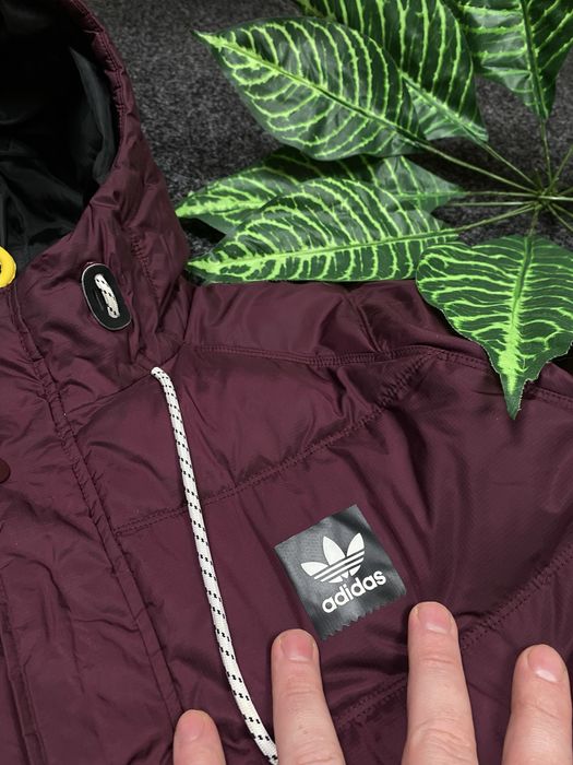Пуховик Adidas куртка парка плащ