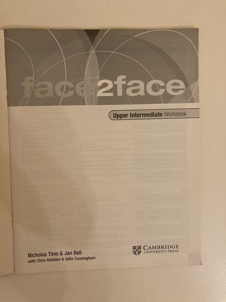 Face 2 Face Upper Intermediate Workbook