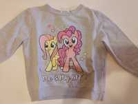 Nowa bluza dresowa  brokat My Pony 104