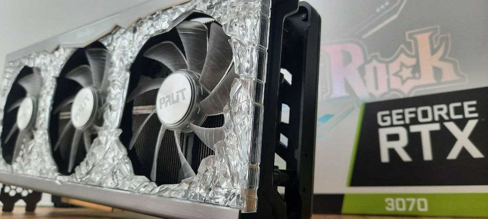 Відеокарта Palit GeForce RTX 3070 OC GameRock