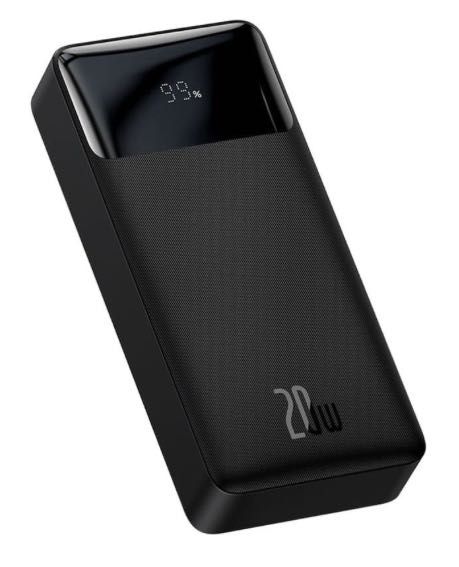 PowerBank Baseus Bipow 20000mAh 20W | Preto ou Branco