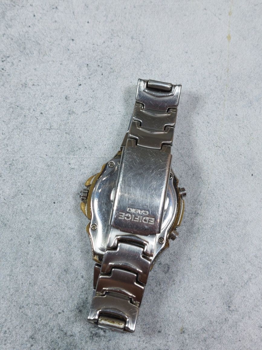 Casio Ana-digi 1995r Edifice efa100 Pierwszy z wyswietlaczem I wskazow
