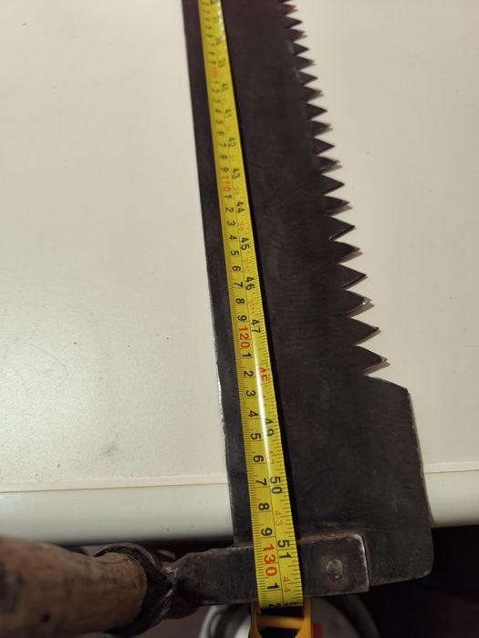 Serrote Antigo de Lenhador – 1,3Mts – Sem Ferrugem Impecável