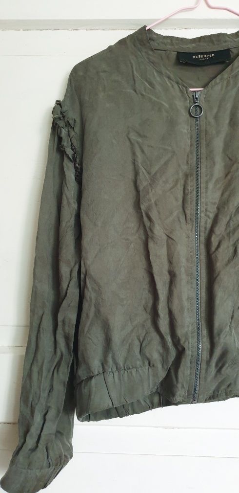Kurtka bluza zakiet bomberka rozpinana boho