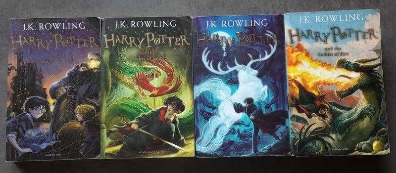 Rowling - Harry Potter zestaw vol. 1-4, j. angielski