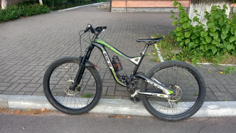 горный велосипед двухподвес gt sensor