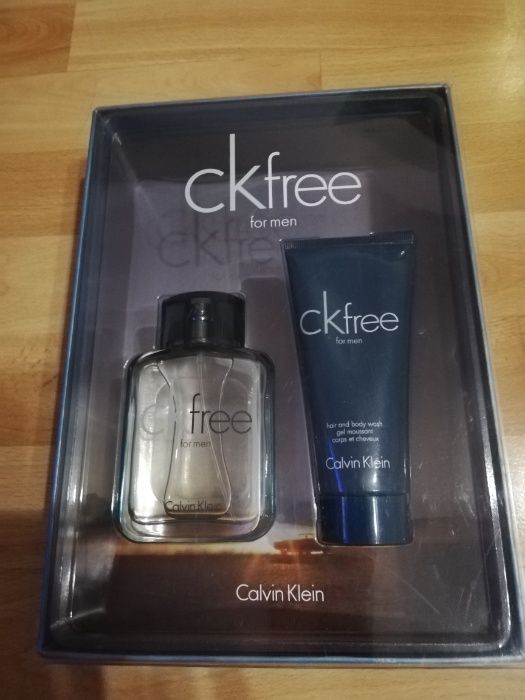 Calvin Klein ck free zestaw męski