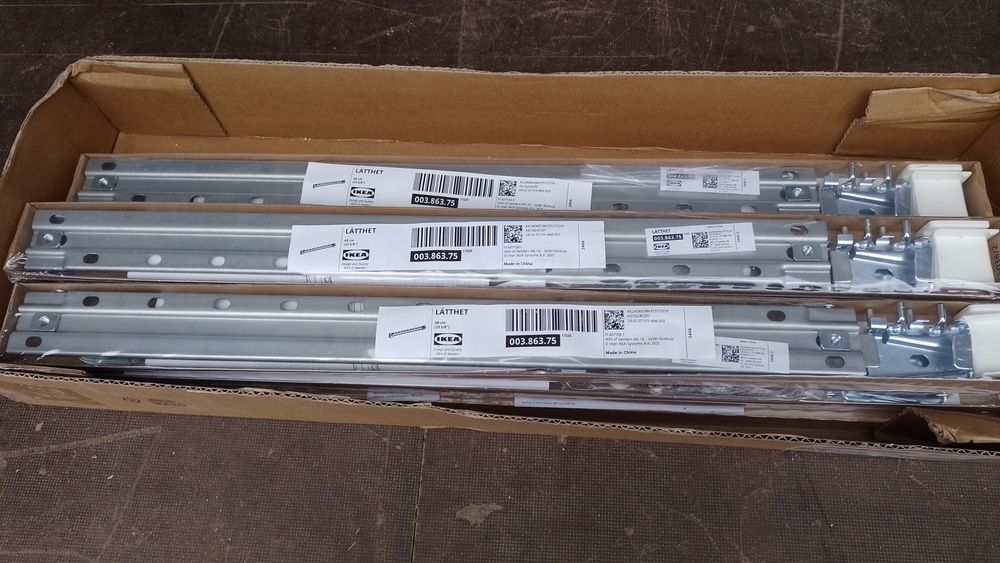 Ikea latthet szyna do zawieszenia 60cm