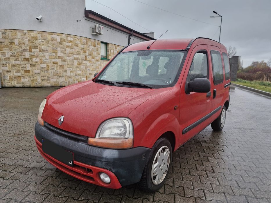 Zadbane Renault Kangoo 1.4 - klima, długie opłaty, do jazdy