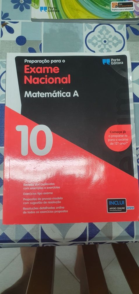 Livro preparação para o exame 10 ano de matemática