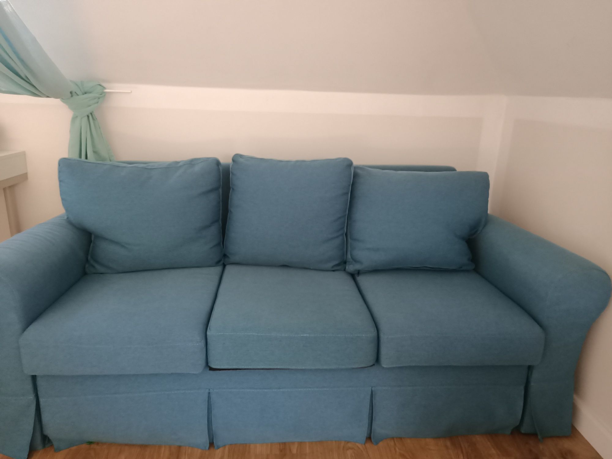 Sofa w stylu prowansalskim, francuskim 3 osobowa z funkcją spania