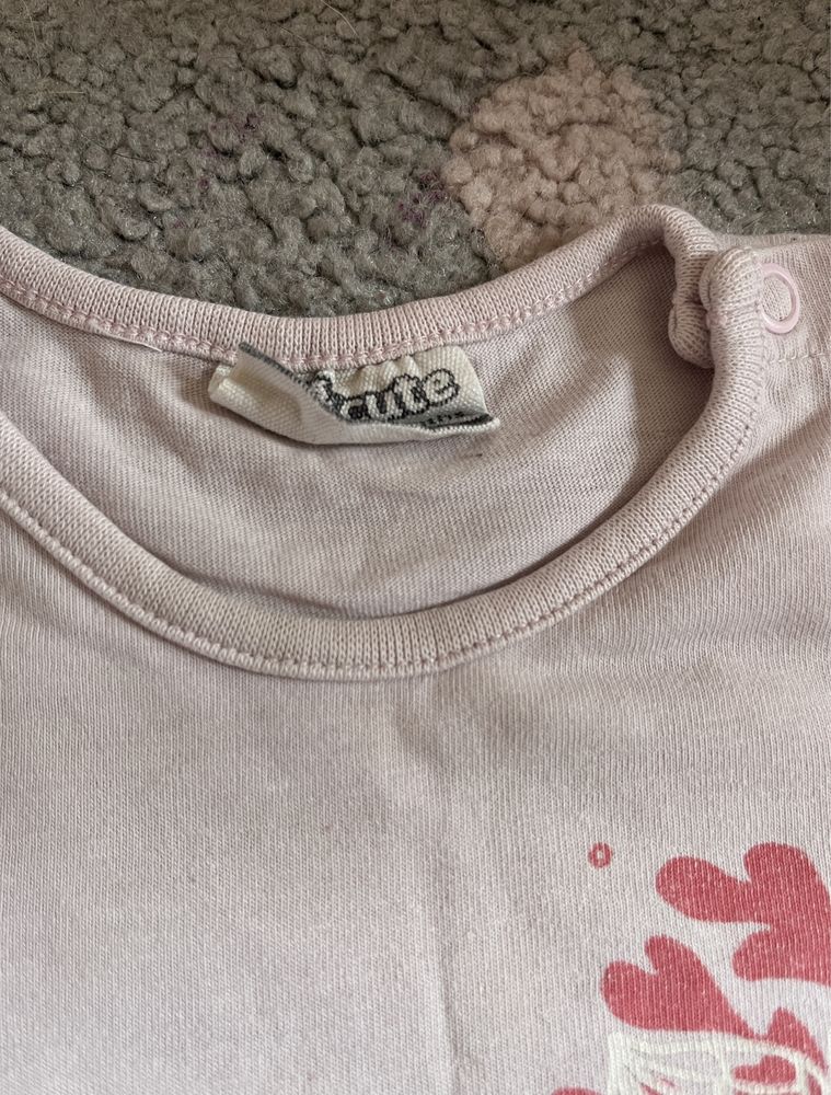 T-shirt y na lato, koszulka z krótkim rękawem, 2 sztuki, 86