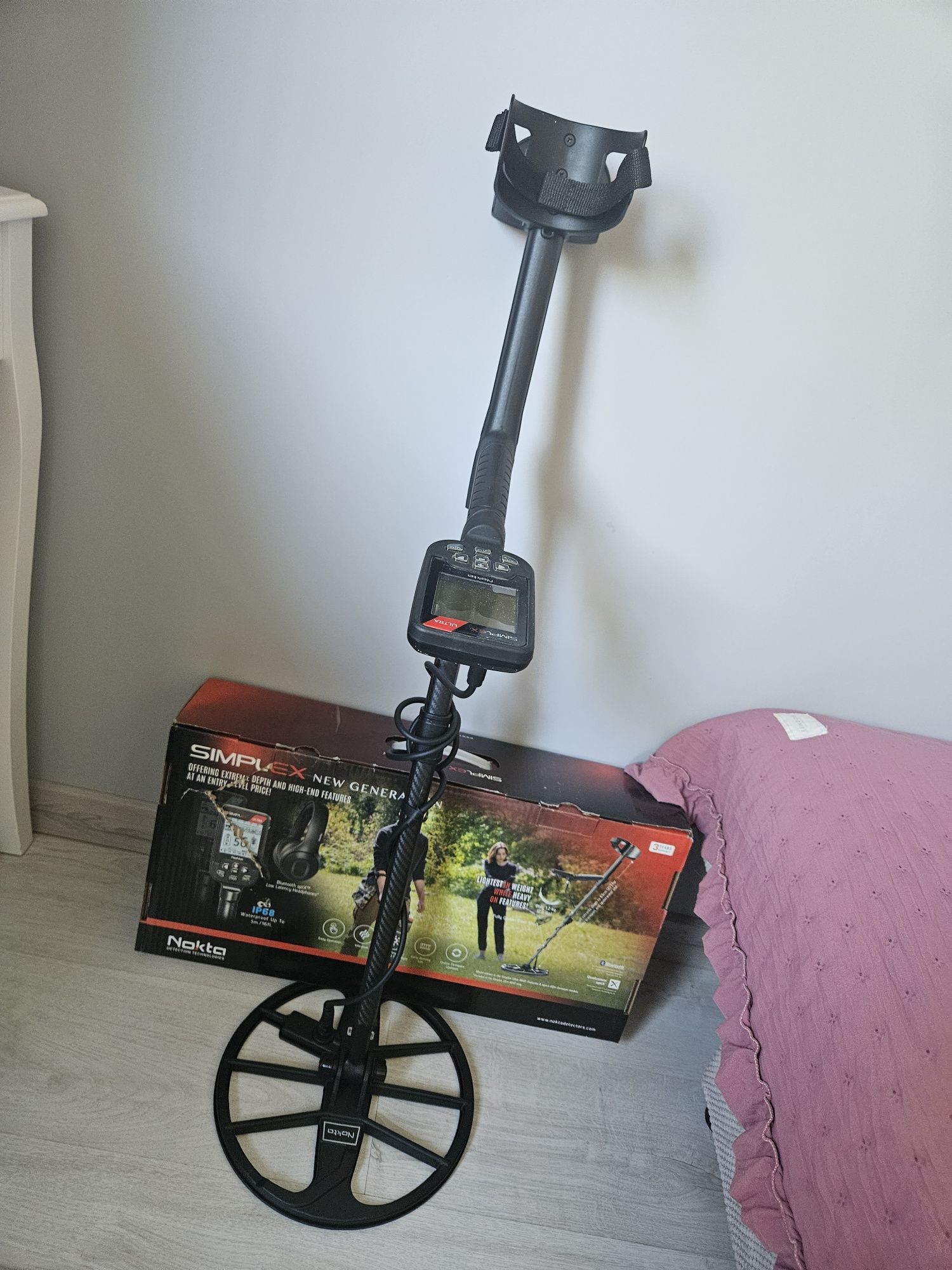 Wykrywacz Metali Detektor Metalu Nokta Simplex Ultra WHP