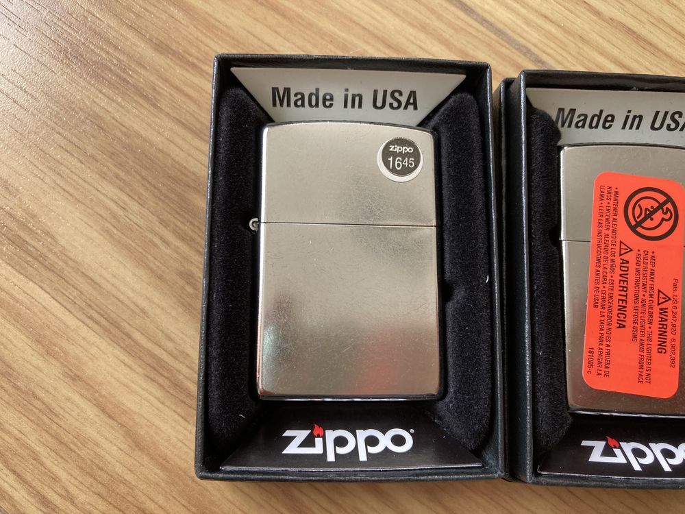 Новый пустой корпус Zippo Street Chrome 207 из США, без инсерта!