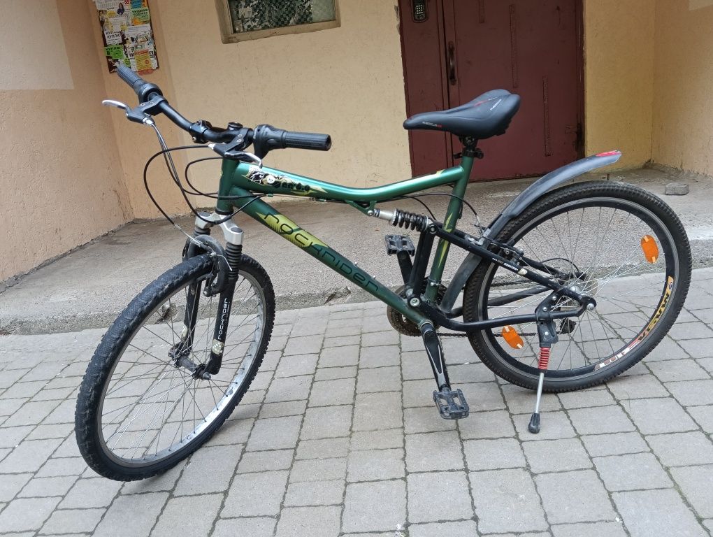 Велосипед rockrider 1002 mountain full suspension