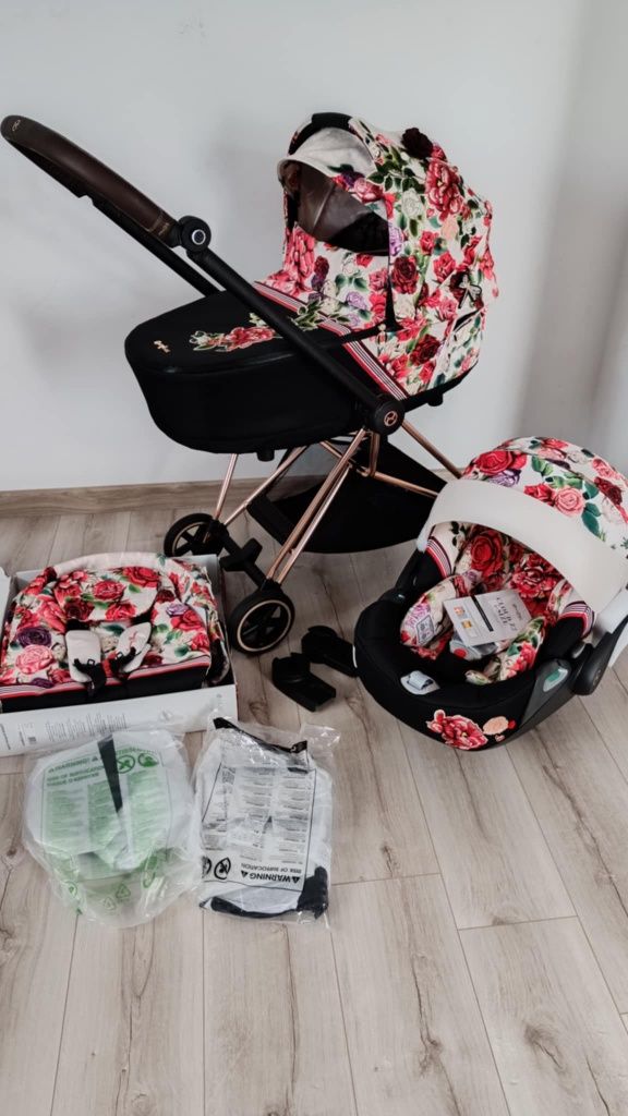 Rezerwacja !!Cybex mios spring blossom 3w1