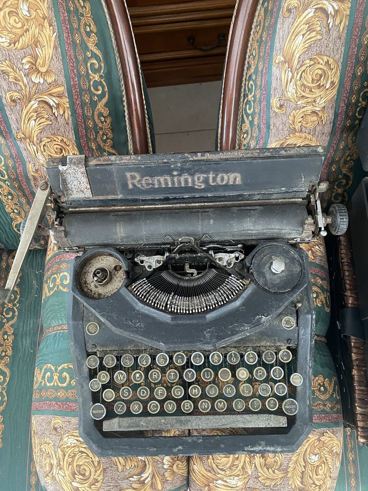 Olivetti Studio 46 Azul Impecável + Remington Para Restauro