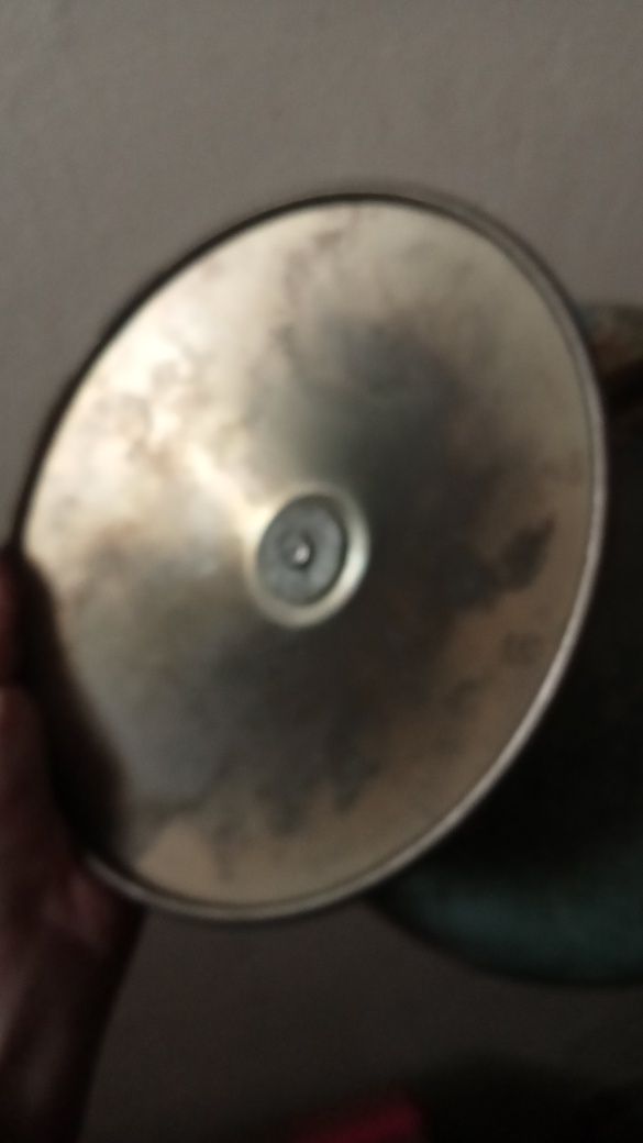 Stary globus sfera sygnowany Stare granicę Polski II RP podstawa metal