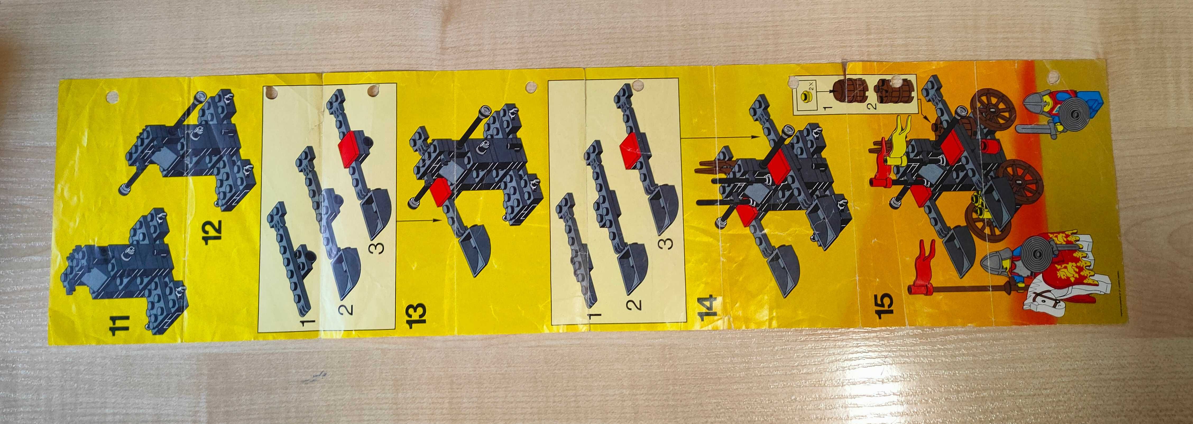 LEGO CASTLE - INSTRUKCJA do zestawu 6039 - Twin Arm Launcher